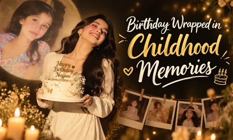 Birthday Wrapped in Childhood Memories AI Prompt 2026