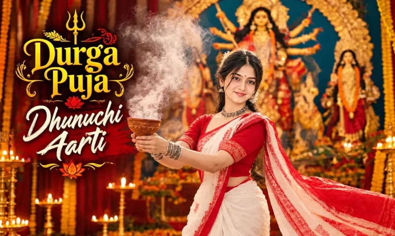 Durga Puja Dhunuchi Aarti AI Photo Editing Prompts